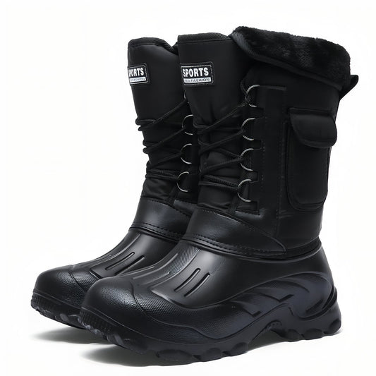 Botte Randonnée Neige Homme - Noir