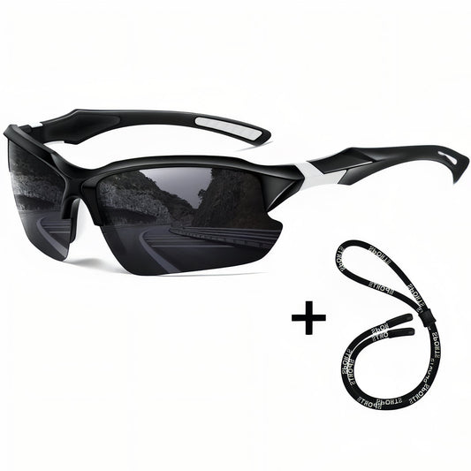 Lunette Randonnée Polarisée - Noir et Argent