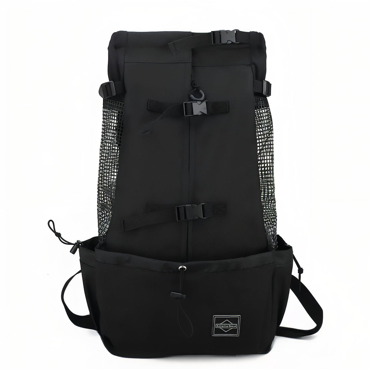 Sac Porte Chien Randonnée - Noir