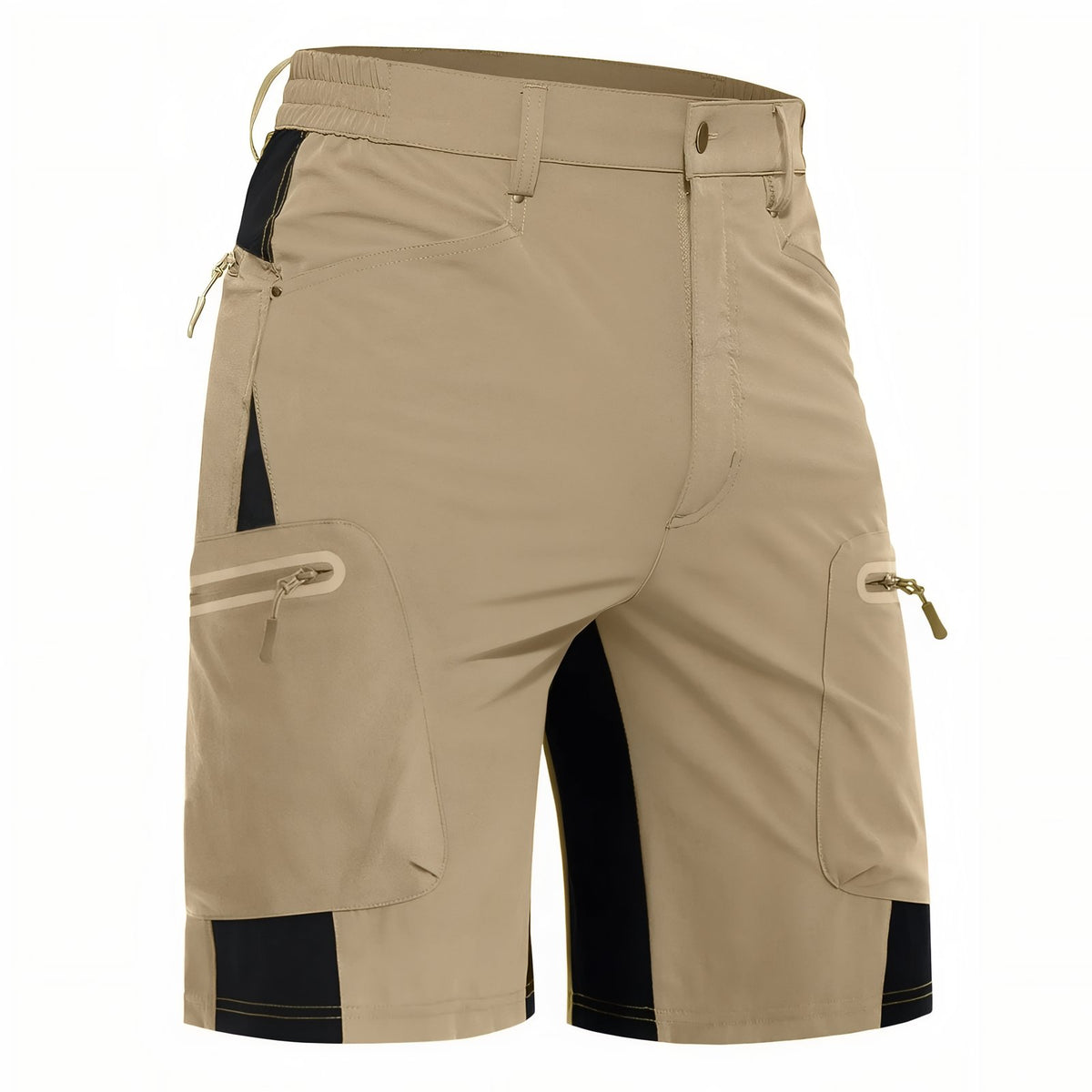 Short de Randonnée Homme Imperméable - Beige
