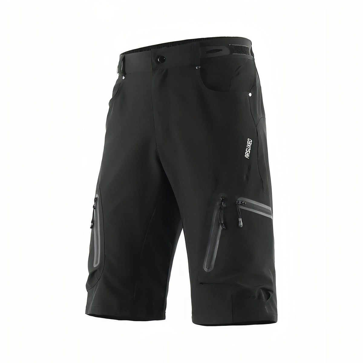 Short de Randonnée Homme Avec Poches - Noir