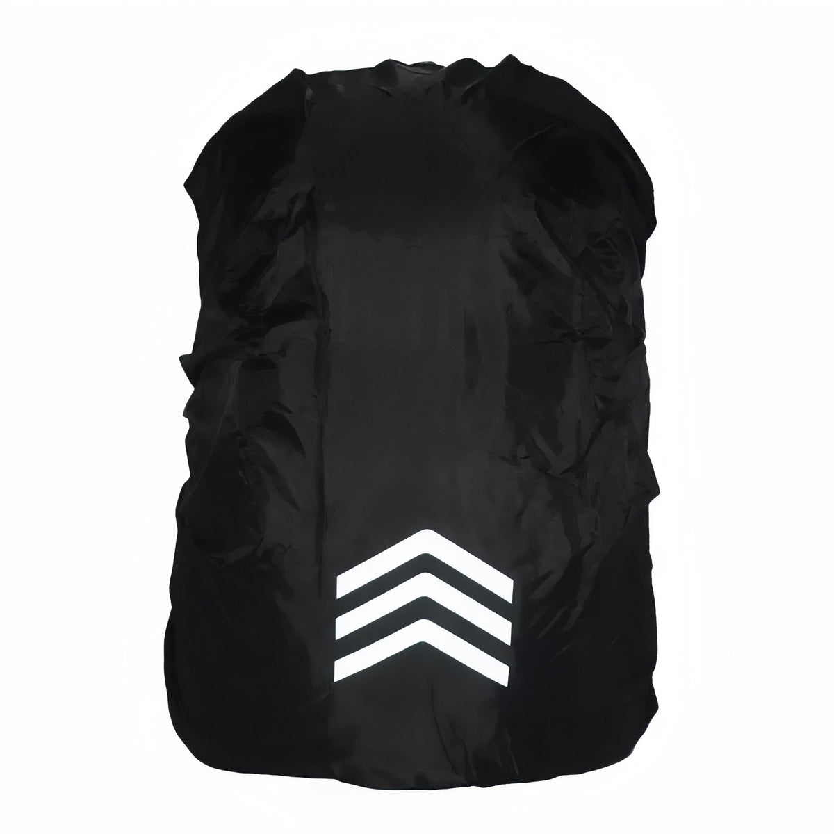 Randonnée Couvre Sac Fluo 18-55L vue arrière - Noir Mat