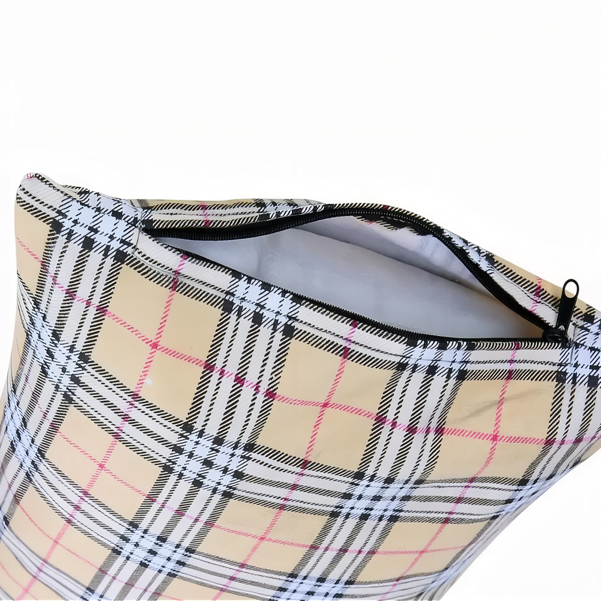 Oreiller Camping Compressible gros plan fermeture zippée - Vert - Rose - Bleu