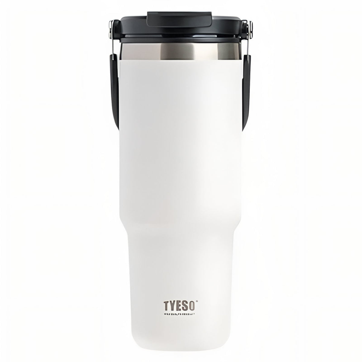 Mug Isotherme Avec Bec - Blanc et Noir - 900ml