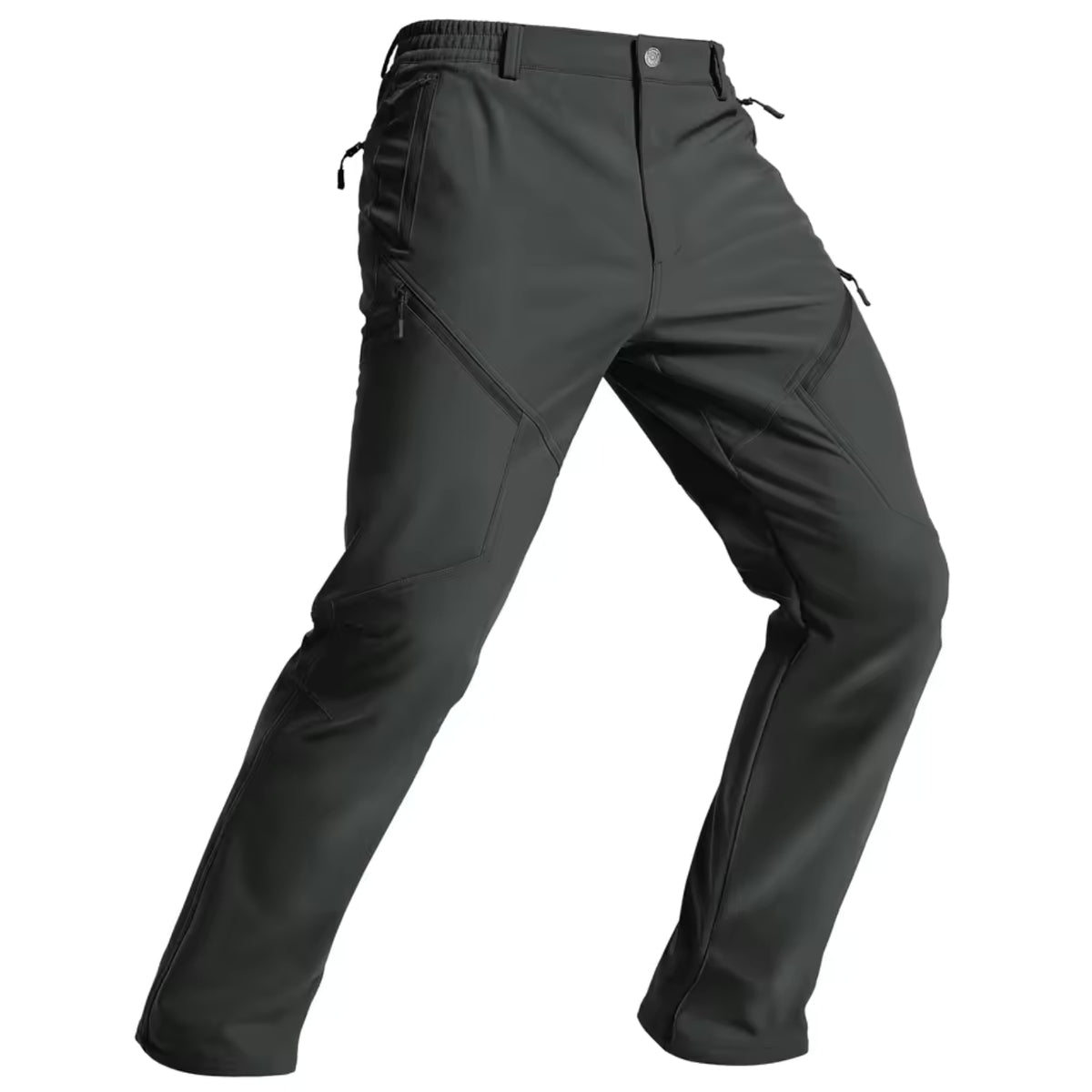 Pantalon Randonnée Chaud Homme - Gris Foncé