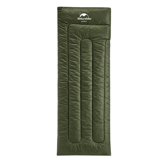 Sac De Couchage Randonnée Léger - Vert Olive - 190x75cm - 800g