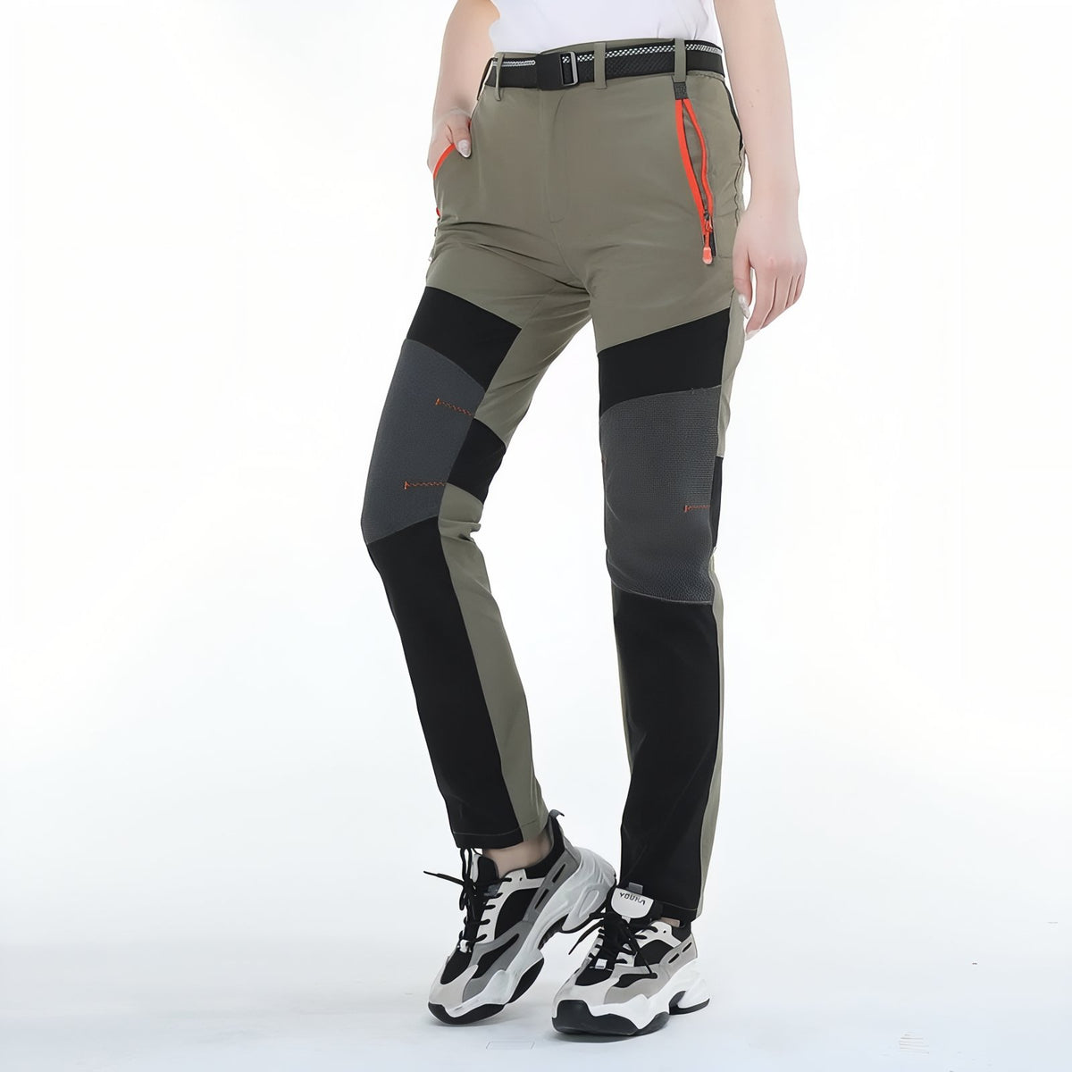 Pantalon Randonnée Extensible Femme - Beige
