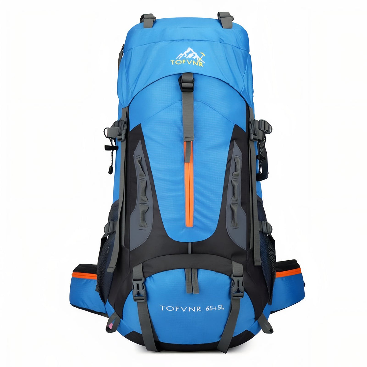 Sac à Dos Randonnée Homme 70L - Bleu Ciel